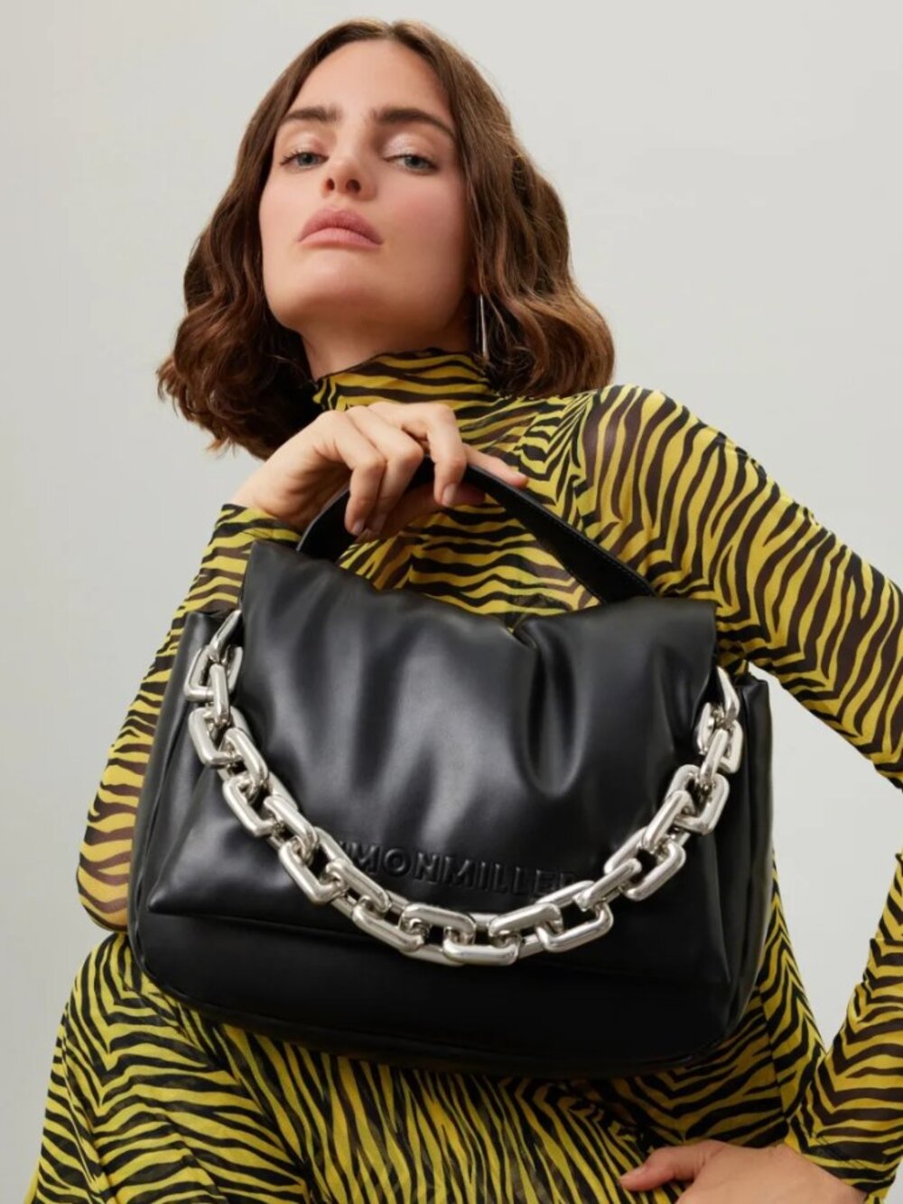 Simon Miller Puffer Shoulder Bag "EUC"